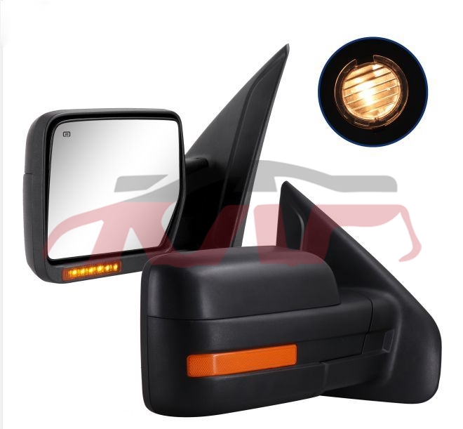 For Ford 11382009-2014 F150&nbsp;rearview Mirror&nbsp;7221b-07-eshp, F150  Pickup Truck Automotive Accessories, Ford  Car Lamps-7221B-07-ESHP