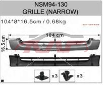 For Nissan 2736ud（narrow）&nbsp;grille&nbsp;, Ud Condor Car Part, Nissan  Auto Grills-