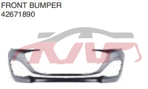 For Chevrolet 28482020 Matiz/spark&nbsp;front Bumper&nbsp;42671890, Chevrolet  Front Bumper Cover, Matiz Auto Accessorie-42671890