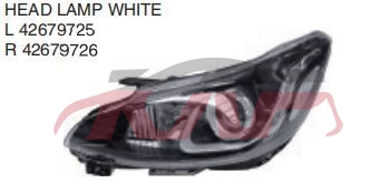 For Chevrolet 28482020 Matiz/spark&nbsp;head Lamp&nbsp;l42679725,r42679726, Chevrolet  Car Headlamps, Matiz Auto Part-L42679725,R42679726