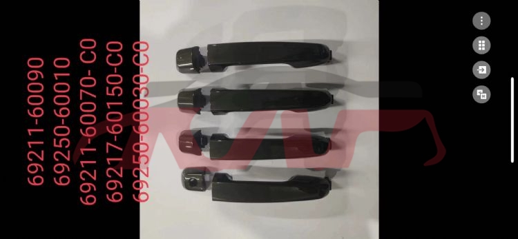 For Toyota 2392010-2013 Prado/ Fj150&nbsp;door Outside Hle&nbsp;, Prado Automotive Accessorie, Toyota  Auto Part-