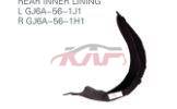 For Mazda 19092020- Mazda 6-atenza&nbsp;rear Inner Fender&nbsp;l ：gv2t-56-1j0-a  R ：gv2t-56-1h0-a, Mazda  Wheel Arch, Mazda 6 Parts Suvs Price-L ：GV2T-56-1J0-A  R ：GV2T-56-1H0-A