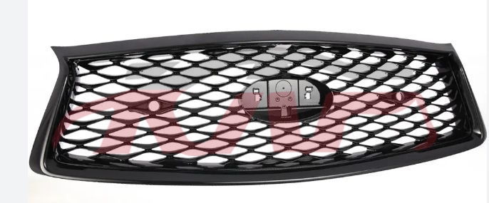 For Infiniti 21302018-2023 Q50&nbsp;grille Black Inside, W/carbon Fibe Stripe, W/3 Holes (radar Hole&carema Hole), W/o Emblem&nbsp;62310-6hh0k, Q50 Auto Accessorie, Infiniti  Auto Grilles-62310-6HH0K