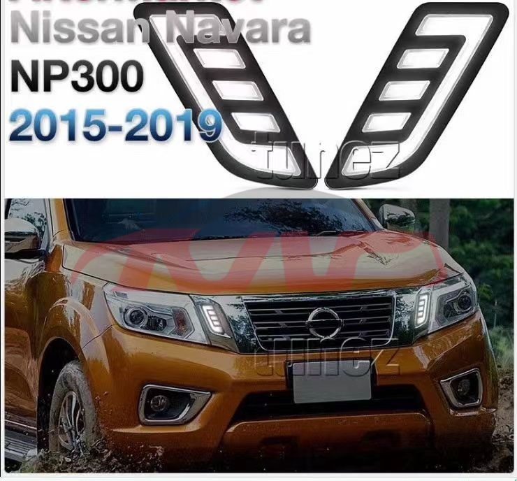 适用于尼桑2015 NAVARA 雾灯，改装款 , 尼桑 汽车配件, 纳瓦拉 汽车零件-