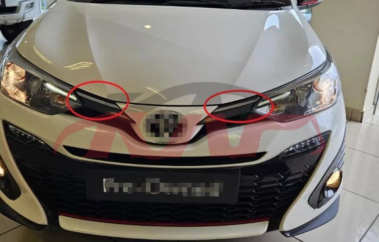 适用于丰田2019 威驰&nbsp;中网亮条&nbsp;, 丰田 前机盖亮条, 威驰 配件-