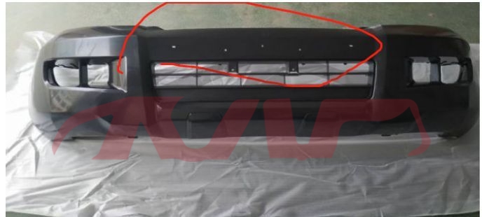 For Toyota 2402003-2009 Prado/fj120&nbsp;front Bumper W/guard Hole&nbsp;52119-60942, Toyota  Car Front Guard, Prado Auto Part-52119-60942
