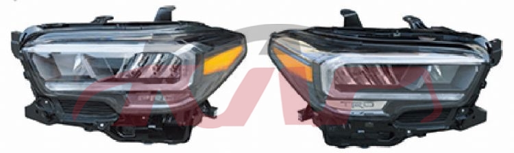 适用于丰田2020 塔科马&nbsp;大灯&nbsp;R 81110-04300 L81150-04300, 丰田 汽车配件, 塔科玛 汽车配件目录-R 81110-04300 L81150-04300