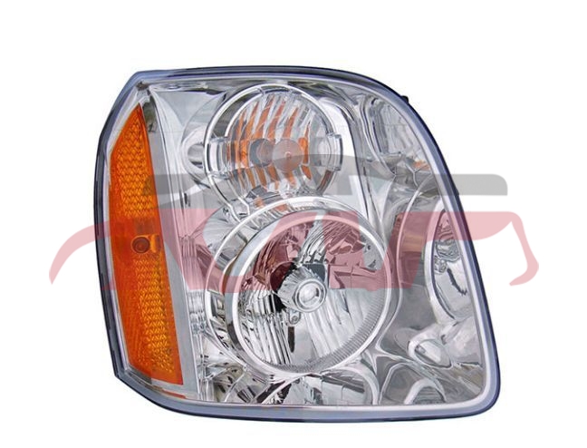 For Gmc29942007-2013 Yukon&nbsp;head Lamp All Chrome & Yellow&nbsp;15861025    15861026, Gmc Car Headlight, Yukon Car Accessories Catalog-15861025    15861026