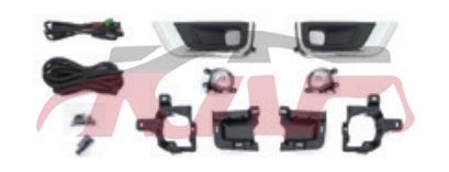 适用于丰田2021 兰德酷路泽LC300&nbsp;前雾灯套件&nbsp;, 丰田 雾灯套装, 兰德酷路泽 汽车配件-