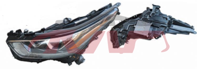 For Toyota 23132021 High Lander&nbsp;head Lamp&nbsp;r 81110-0e480  L81150-0e480, Highlander Car Accessorie, Toyota   Headlight Headlamp-R 81110-0E480  L81150-0E480