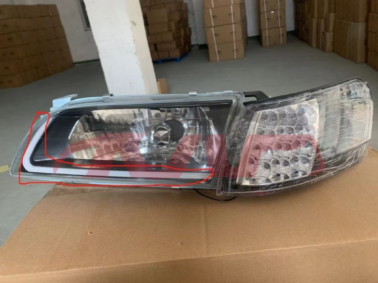 For Toyota 202731992-1994 Ae100&nbsp;head Lamp&nbsp;, Toyota  Stard Halogen Headlight, Corolla Car Accessories Catalog-