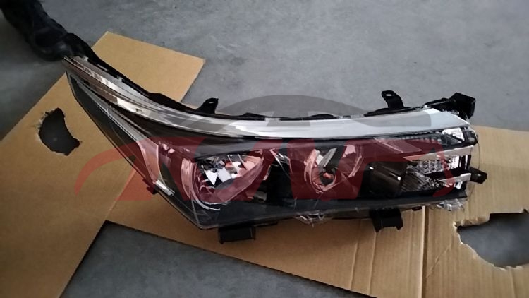 适用于丰田2014 卡罗拉 中东版&nbsp;大灯，黑色&nbsp;L:81145-02E50 R:81185-02E50, 丰田 汽车配件, 卡罗拉 汽车配件-L:81145-02E50 R:81185-02E50