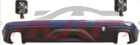 For Ford 21122019 Edge&nbsp;rear  Valance  Sport)&nbsp;kk7b-17f954-b, Ford   Car Body Parts, Edge Auto Parts Shop-KK7B-17F954-B