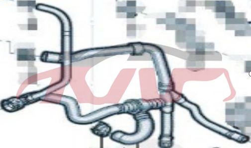 For V.w. 2963id6&nbsp;coolant  Hose  With  Quick  Connector&nbsp;1ed122101a, V.w.  Car Parts, Id  Car Parts Store-1ED122101A