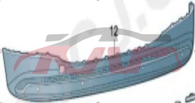 For V.w. 2963id6&nbsp;spoiler&nbsp;12g807433    12g807433a, Id  Auto Parts Catalog, V.w.  Auto Lamps-12G807433    12G807433A