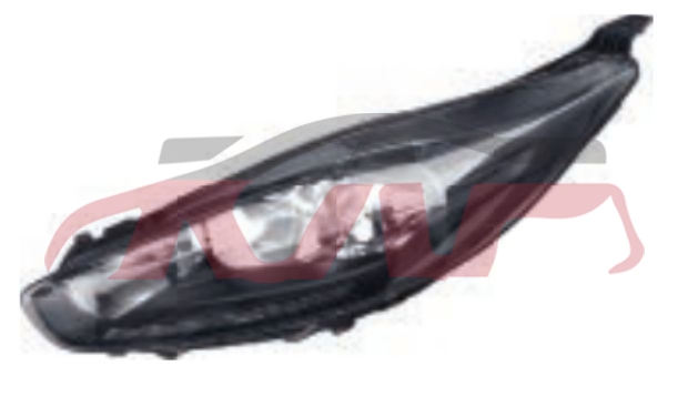 For Ford 20462013 Fiesta&nbsp;head  Lamp  Black&nbsp;l  C1bb-13w0303-bh   R  C1bb-13w029-bh, Fiesta Auto Parts Manufacturer, Ford   Car Body Parts-L  C1BB-13W0303-BH   R  C1BB-13W029-BH