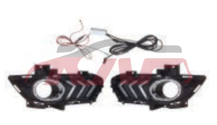 For Ford 7172013 Mondeo/fusion&nbsp;led Fog Lamp Cover&nbsp;, Mondeo/fusion Car Accessories Catalog, Ford  Car Lamps-