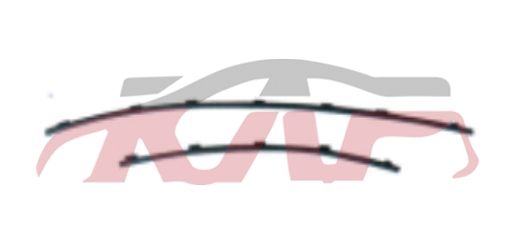 For Ford 7172013 Mondeo/fusion&nbsp;rear  Bumper  Shockproof  Strip&nbsp;, Mondeo/fusion Car Parts Catalog, Ford  Auto Lamps-