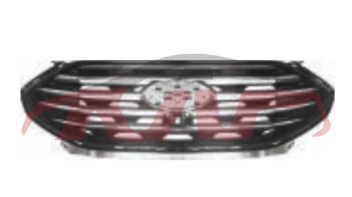 For Ford 21122019 Edge&nbsp;grille   Chrome+black&nbsp;kt4b-8200-ahw  Kt4z-8200-ca, Edge Auto Parts Prices, Ford   Car Body Parts-KT4B-8200-AHW  KT4Z-8200-CA