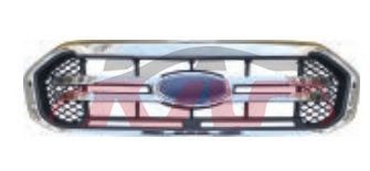 For Ford 21132019-2021 Ranger&nbsp;grille Lariat, Chrome&nbsp;kb3z-8200-h, Ranger Auto Part, Ford  Auto Lamp-KB3Z-8200-H