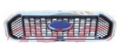 For Ford 21132019-2021 Ranger&nbsp;grille  Xlt, Chrome&nbsp;kb3z-8200-f, Ford  Auto Lamp, Ranger Car Accessorie-KB3Z-8200-F