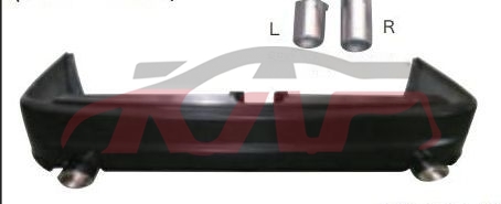 For Toyota 2572005 Hiace&nbsp;rear Bumper&nbsp;, Hiace Car Parts Shipping Price, Toyota   Guard Rear Bar -