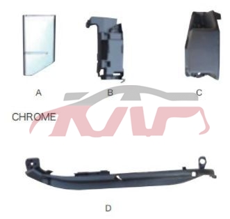 适用于丰田2018 考斯特&nbsp;大灯支架&nbsp;, 考斯特 列表汽车配件, 丰田 大灯支架-