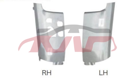 适用于丰田2018 考斯特&nbsp;前杠包角&nbsp;, 考斯特 汽车配件目录, 丰田 汽车配件-
