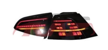 For V.w. 3181golf 7.5r/r-line&nbsp;tail Lamp, Black&nbsp;5g0945207g/208g/307p/308p, V.w.  Auto Part, Golf Car Spare Parts-5G0945207G/208G/307P/308P