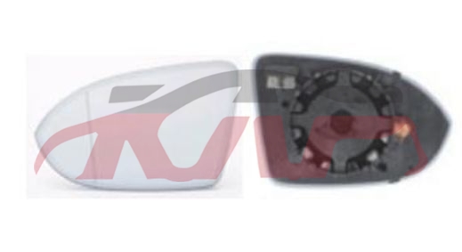 For V.w. 3185passat B8.5&nbsp;reversing Mirror Lens&nbsp;3g0857521/522, V.w.  Mirror Eyeglass, Passat Auto Parts Manufacturer-3G0857521/522