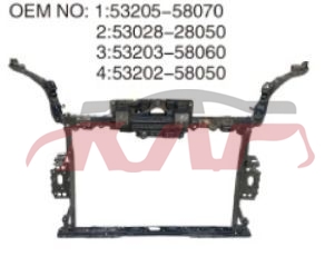 For Toyota 23072015-2018 Alphard&nbsp;water Tank Bracket&nbsp;53205-58070  53028-28050 53203-58060 53202-58050, Toyota  Auto Part, Alphard  Car Pardiscountce-53205-58070  53028-28050 53203-58060 53202-58050