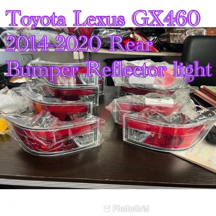 For Lexus 1131gx460&nbsp;rear Bumper Lamp&nbsp;, Gx Car Accessorie, Lexus  Autor Reflector-