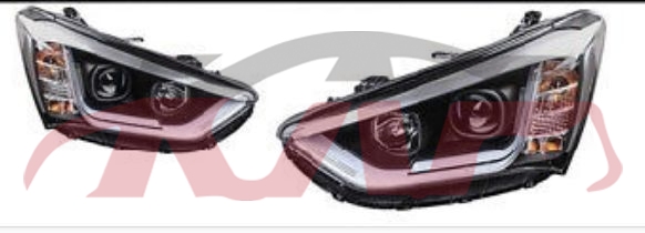 For Hyundai 13562013 Santafe&nbsp;head Lamp&nbsp;, Hyundai  Auto Headlight, Santafe Car Parts Catalog-