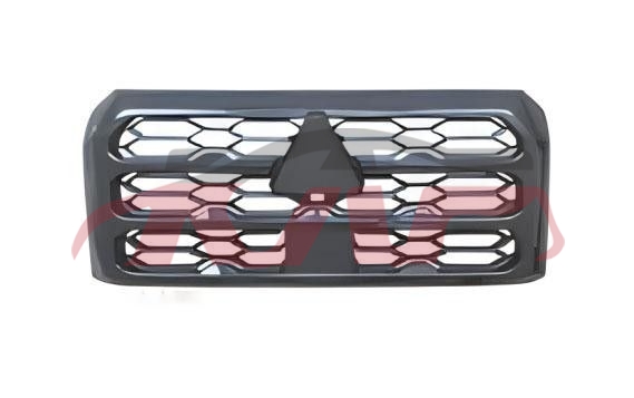 For Mitsubishi 32652023-2024 L200&nbsp;grille,full Black  High Type&nbsp;, Mitsubishi  Grills Guard, Triton Car Parts-