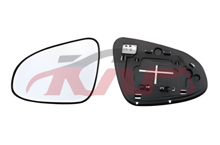 For Toyota 2012014  Corolla reversing Mirror Lens , Toyota  Mirror Eyeglass, Corolla Car Pardiscountce-