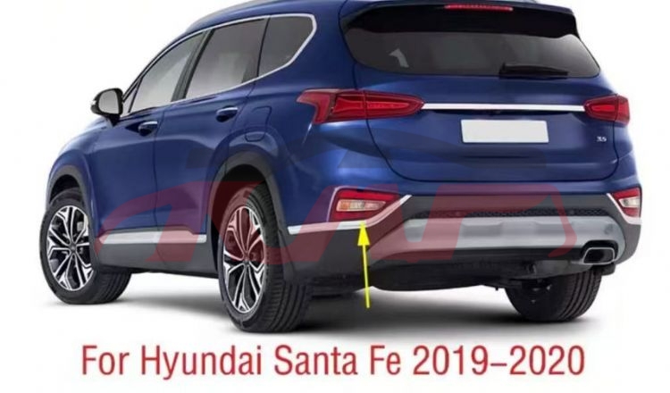For Hyundai 19122019 Santafe&nbsp;rear Fog Lamp Strip Chrome&nbsp;, Santafe Automotive Parts, Hyundai  Auto Part-