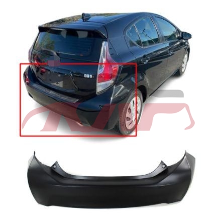 For Toyota 41072012 普锐斯  C（aqua）&nbsp;rear Bumper&nbsp;, Toyota  Rear Bumper Assy , Prius  Car Parts Store-
