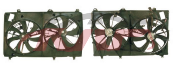 适用于丰田2009-2011 汉兰达&nbsp;电子扇风圈、风框，100个起订&nbsp;16711-0V040,16363-0V060,16363-0V050,16361-0v050m16361-0v060, 汉兰达 列表汽车配件, 丰田 汽车配件-16711-0V040,16363-0V060,16363-0V050,16361-0v050m16361-0v060