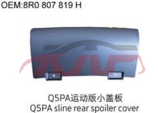 For Audi 11062013 Q5 cover Plate 8r0 807 819 H, Q5 Car Parts? Price, Audi  Decorative Plate For Car-8R0 807 819 H