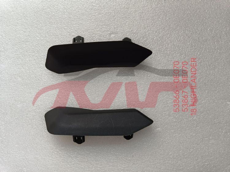 For Toyota 11082018-2020 High Lander&nbsp;cover&nbsp;53866-0e070,  53867-0e070, Highlander Car Parts Discount, Toyota  Lr-53866-0E070,  53867-0E070