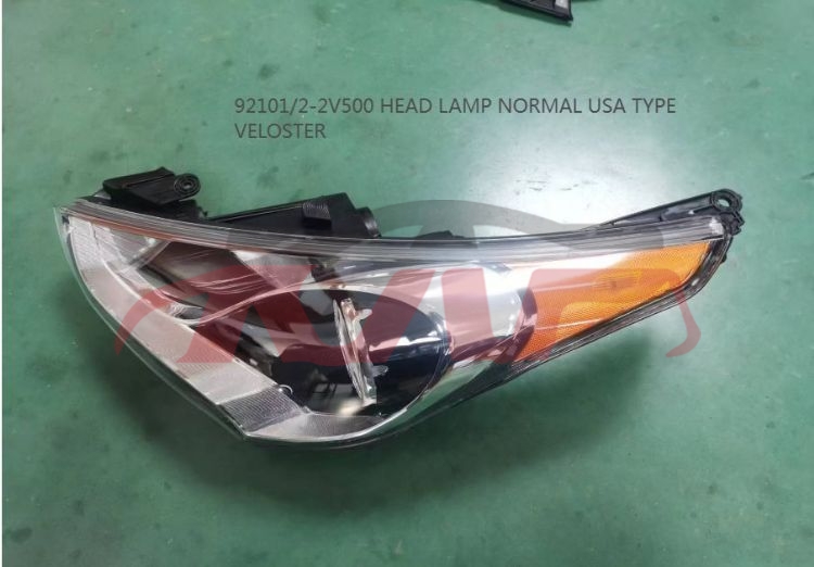For Hyundai 37432012-2017 Veloster&nbsp;head Lamp, Low Type,usa 80,dp&nbsp;, Hyundai  Car Headlamps Bulb, Veloster Auto Parts Price-