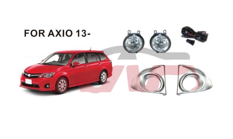 For Toyota 36542012 Axio&nbsp;fog Lamp Group, Chrome&nbsp;, Toyota   Car Lamp Led, Axio Car Accessorie Catalog-