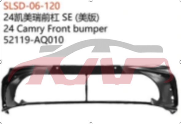 For Toyota 33832024 Camry Se  Usa&nbsp;front Bumper, Usa&nbsp;52119aq010, Toyota  Front Bumper Cover, Camry Car Accessorie-52119AQ010