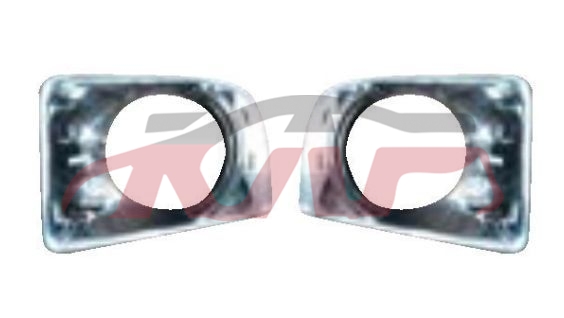 For Isuzu 18342015 Dmax&nbsp;fog Lamp Cover, Chrome&nbsp;, Isuzu  Fog Light Cover Assembled Without Holes, D-max Auto Parts Price-