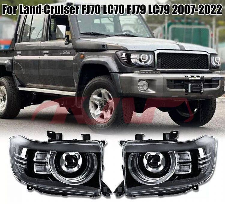For Toyota 287landcruiser Pick-up Fj70-75-80&nbsp;head Lamp&nbsp;, Land Cruiser Car Parts Catalog, Toyota  Car Headlamps Bulb-