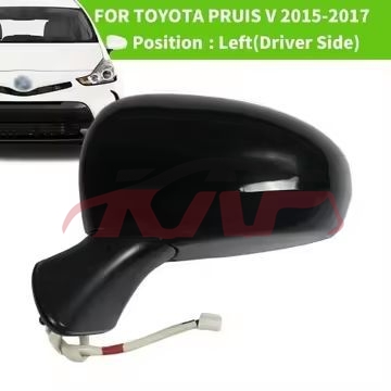 For Toyota 16852012 Prius V&nbsp;door Mirror, Usa&nbsp;, Prius  Car Pardiscountce, Toyota  Auto Part-
