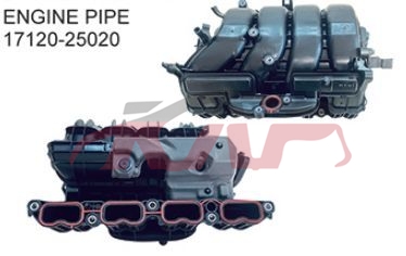 For Toyota 26642021 Camry Le, Usa&nbsp;petrol Air Plastic Intake Manifold&nbsp;1712025020, Camry Auto Part, Toyota  Air Intake Tube-1712025020