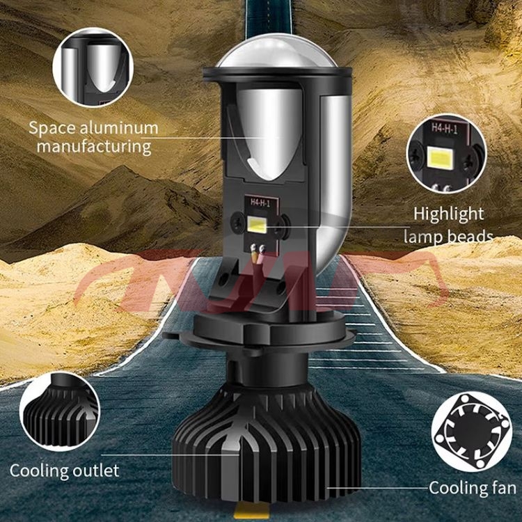 For Lens3551&nbsp;projector Lens&nbsp;7000lm 70w Oem Led Car Headlight Y6 H4 Bi Led Lens Projector Fog Light Bulb Canbus High Power Laser Led Headlight, Lens Car Parts, Lens Basic Car Parts-7000Lm 70W OEM LED Car Headlight Y6 H4 Bi Led Lens Projector Fog Light Bulb Canbus High Power Laser Led Headlight