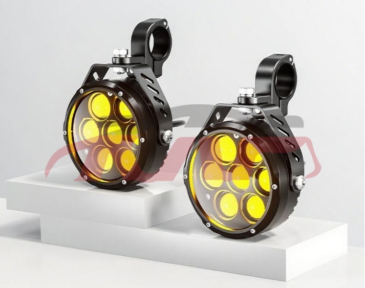 For Lens3551&nbsp;projector Lens&nbsp;dual Color Led Spotlight Auxiliary Light Ip67 Waterproof Motorcycle Accessories Dual Driving Headlight Fog Lamp Lighting System, Lens Automotive Accessories, Lens Car Lamps-Dual Color LED Spotlight Auxiliary Light IP67 Waterproof Motorcycle Accessories Dual Driving Headlight Fog Lamp Lighting System