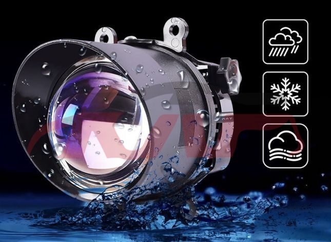 For Lens3551&nbsp;projector Lens&nbsp;3 Inch 45w Led Fog Light Assembly Bi Fog Light Projector Lens White Yellow Car Led Lamps For Toyota L Cruiser Prado Car, Lens Car Parts, Lens  Automotive Parts-3 Inch 45W LED Fog Light Assembly Bi Fog Light Projector Lens White Yellow Car LED Lamps for Toyota L Cruiser Prado Car